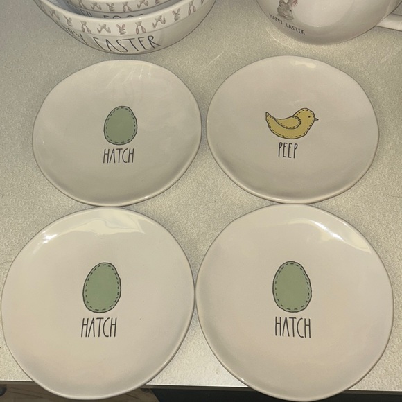 Rae Dunn Kitchen Rae Dunn Easter Salad Plates Hatch Peep Poshmark